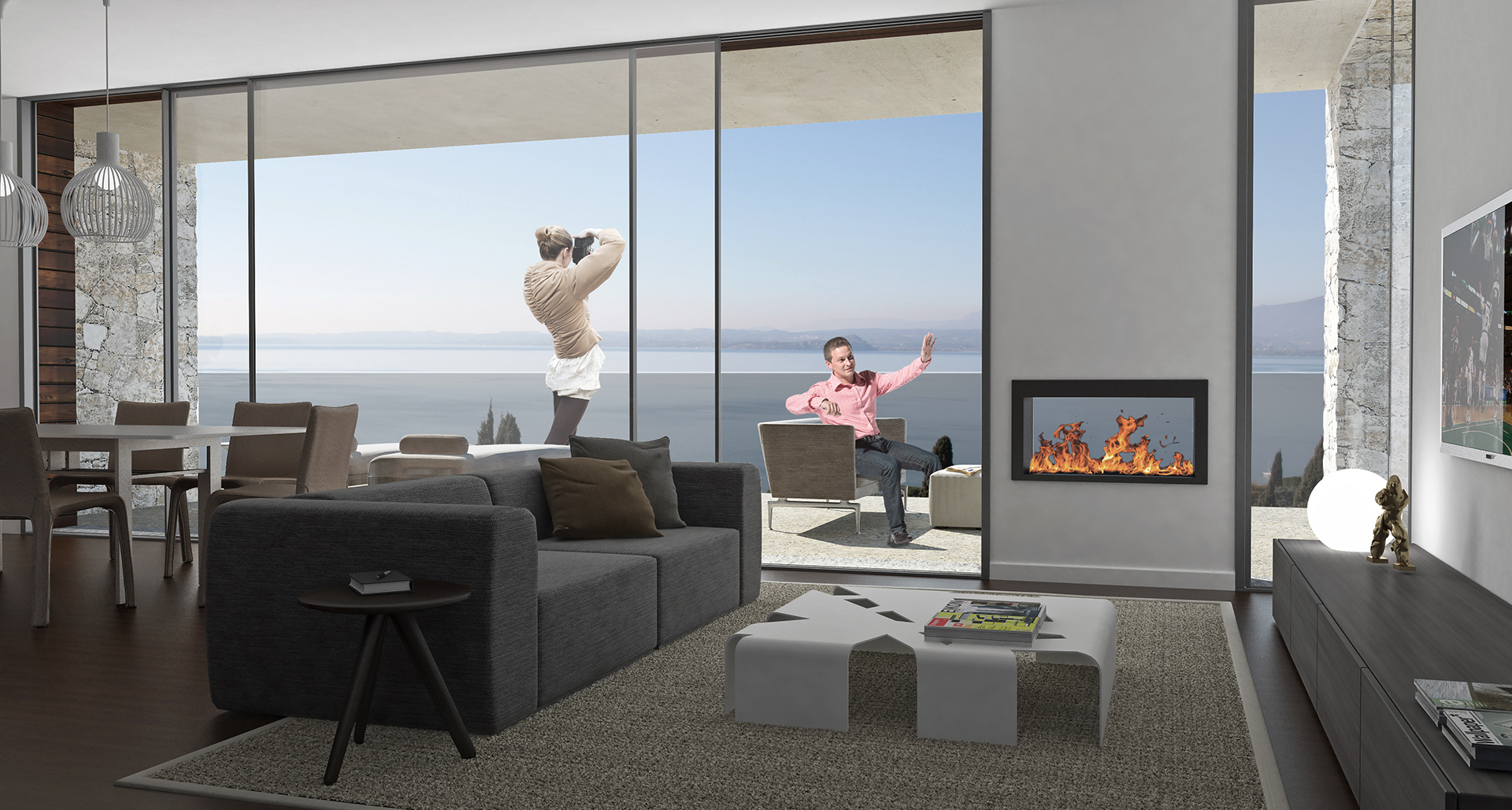 garda concept company | Property Showroom Interior garda concept company - Wohnbeispiel Innenansicht