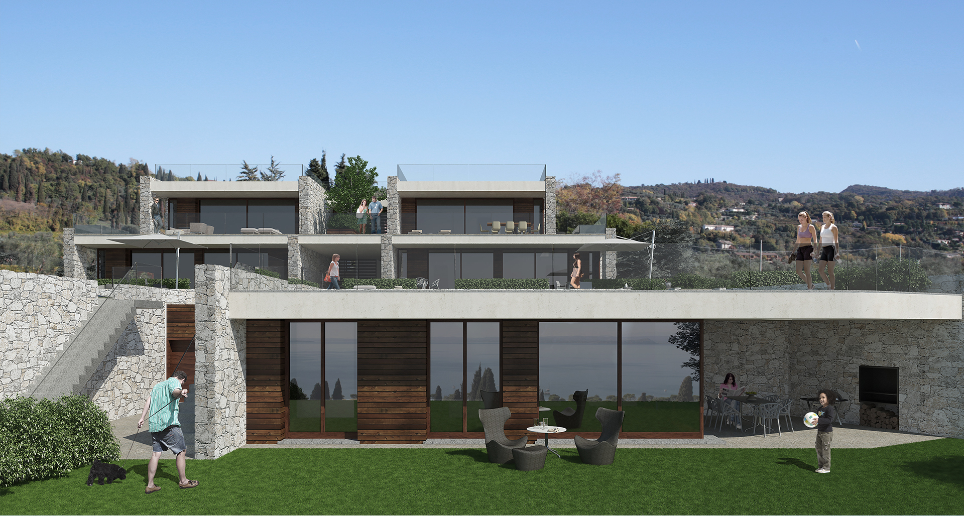 garda concept company | Property Showroom garda concept company - Wohnbeispiel Außenansicht