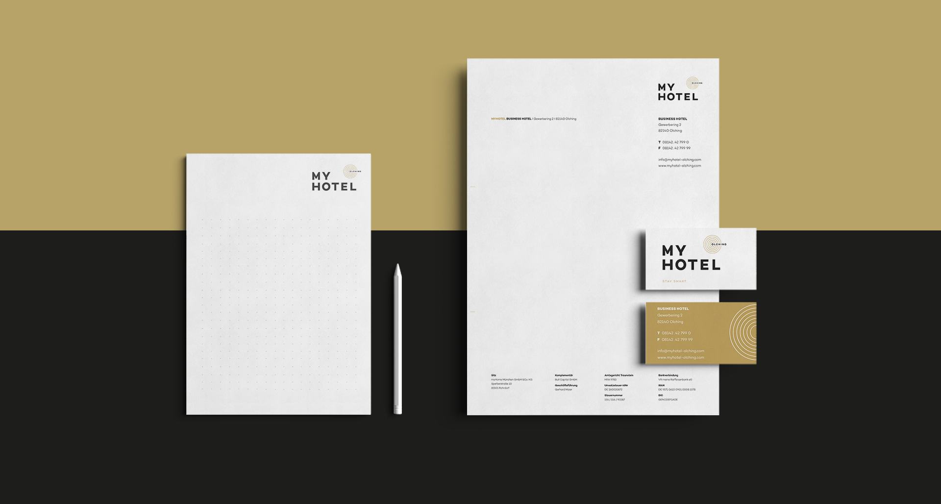 My Home | Corporate Identity - Präsentation My Home | Corporate Identity - Präsentation | Briefbögen und Visitenkarten