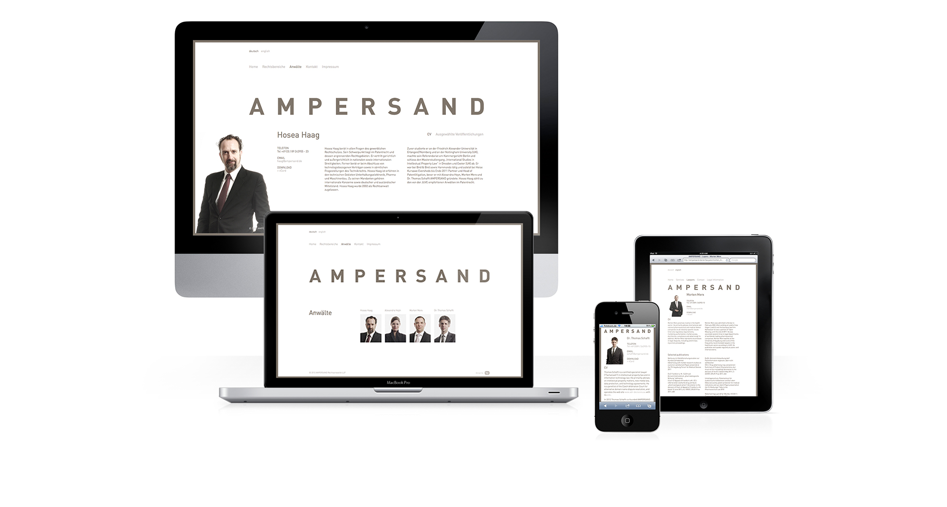 Ampersand - Rechtsanwälte | User Interface - Responsive Webdesign Ampersand - Rechtsanwälte | User Interface - Responsive Webdesign