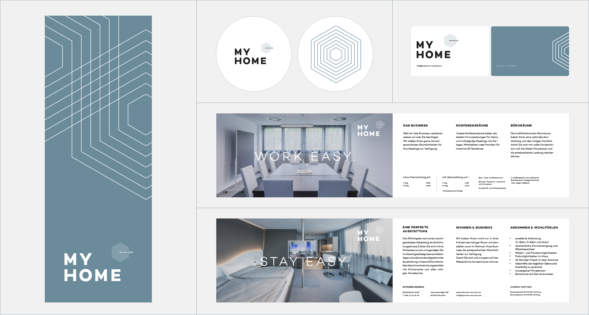 My Home | Corporate Identity My Home | Corporate Identity - Print - Info flyer