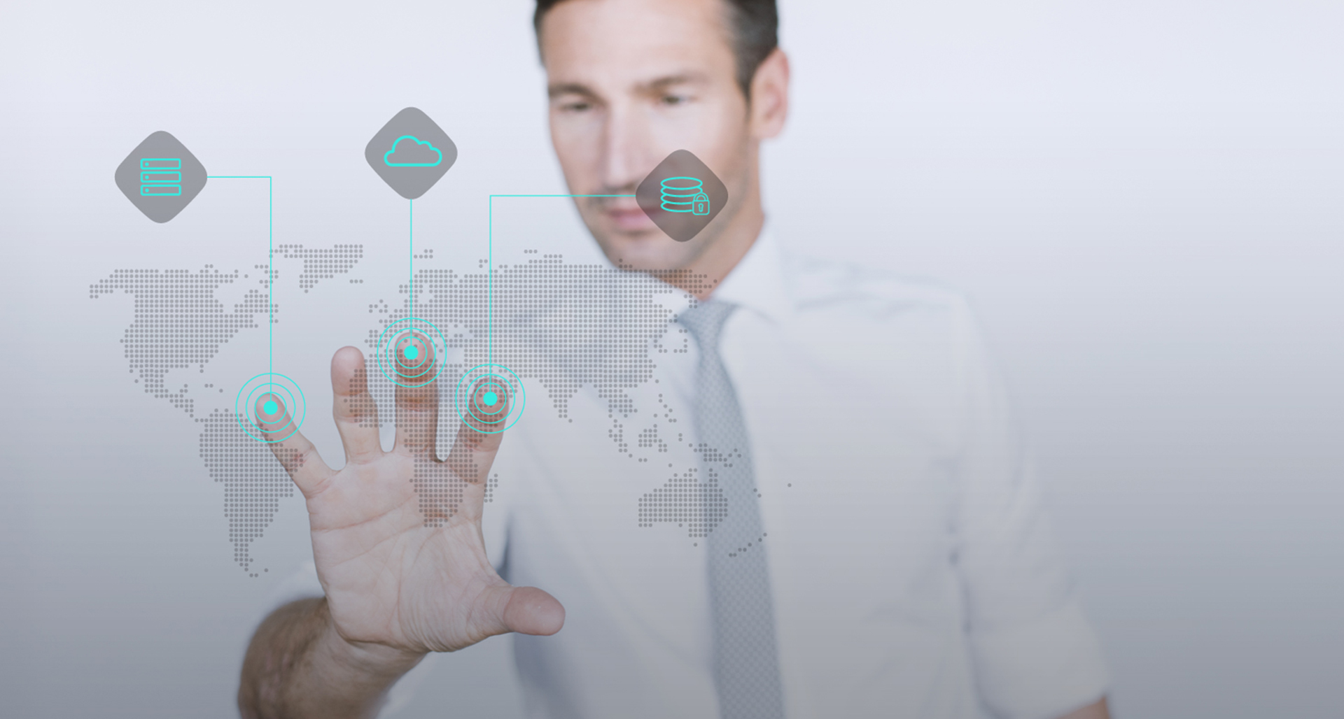 Matrix - technology Ag | Informationsgrafik - Global Computing Matrix - technology Ag | Informationsgrafik - Globale Vernetzung