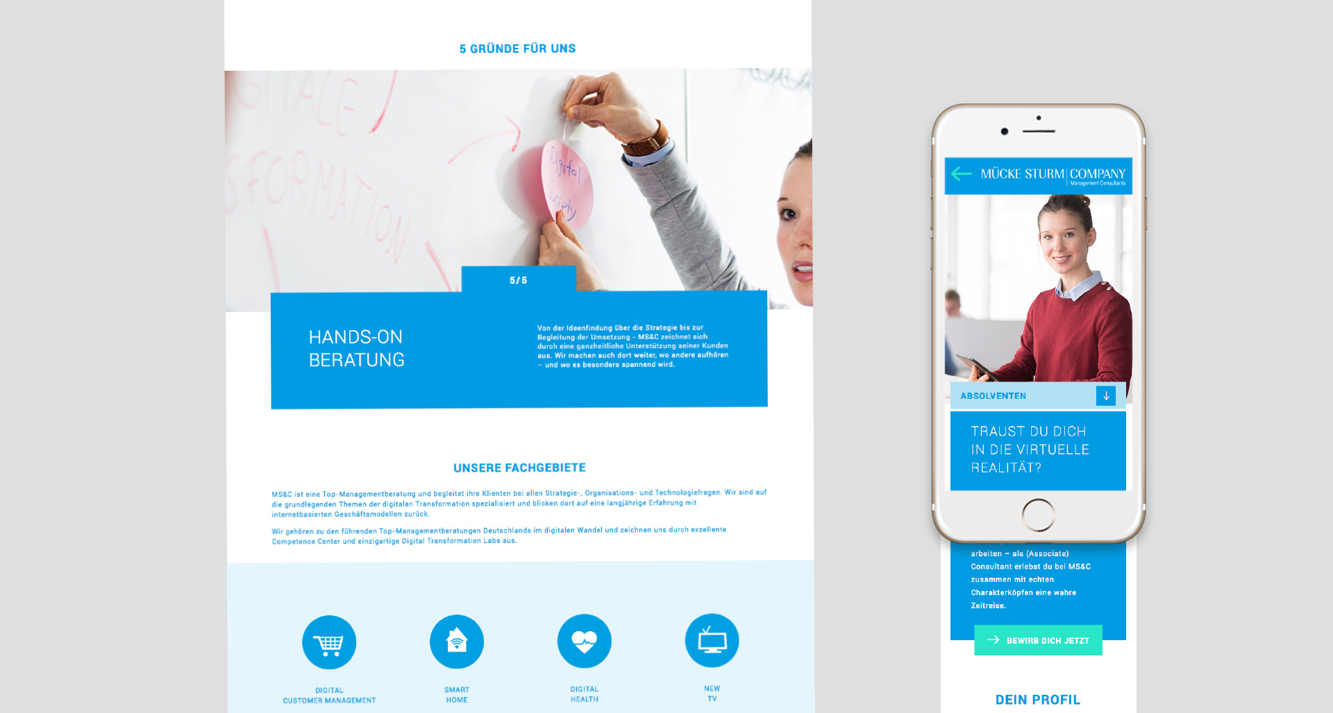 MSC - Mücke Sturm & Company | User Interface - Responsive Webdesign MSC - Mücke Sturm & Company | User Interface - Responsive Webdesign | Mobiel