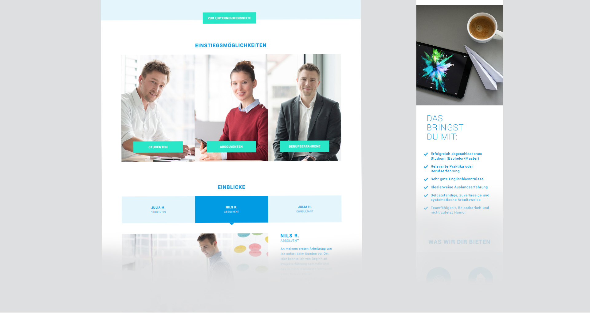 MSC - Mücke Sturm & Company | User Interface - Responsive Webdesign MSC - Mücke Sturm & Company | User Interface - Responsive Webdesign | Mobie
