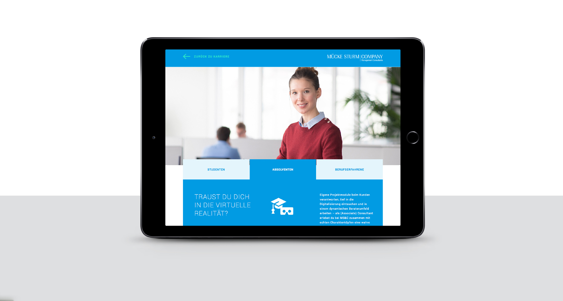 MSC - Mücke Sturm & Company | User Interface - Responsive Webdesign MSC - Mücke Sturm & Company | User Interface - Responsive Webdesign