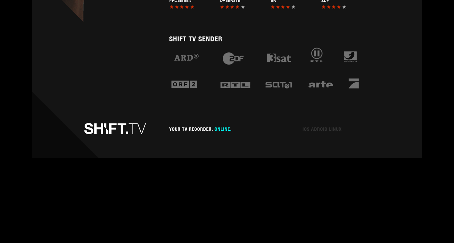 Sanmiguel shift tv interface design epg ux 26