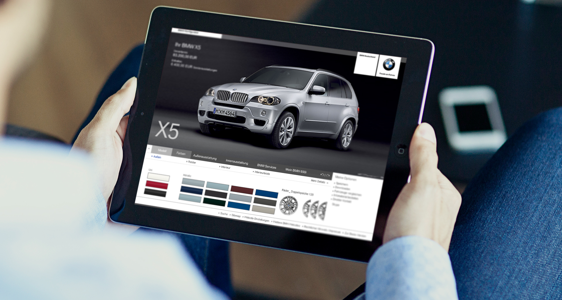 Bmw Car Configurator - SANMIGUEL Branding 