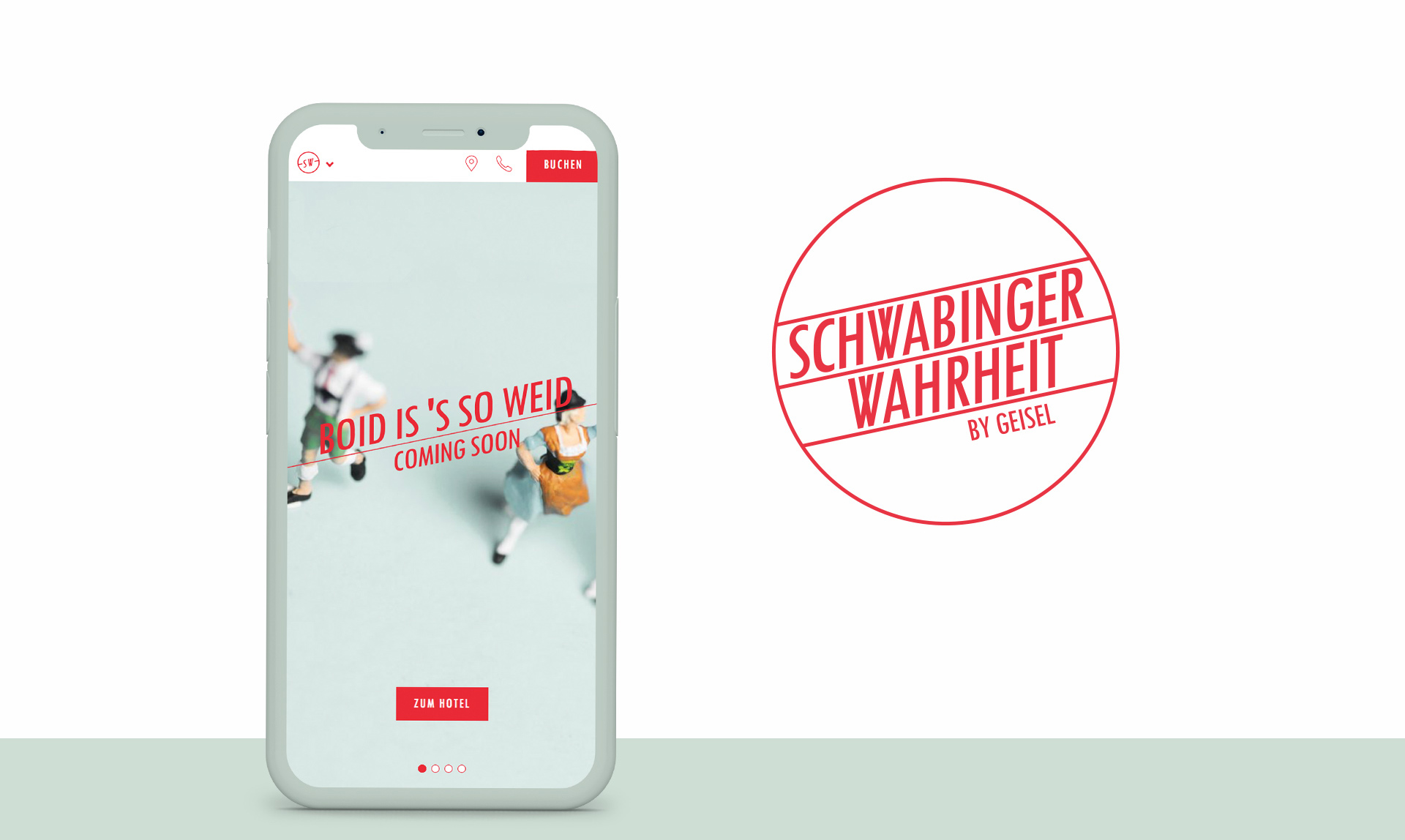 Schwabinger Wahrheit Hotel Responsive Web Design München - SANMIGUEL Design Agentur SANMIGUEL - Responsive Webdesign für das Schwabinger Wahrheit Hotel in München