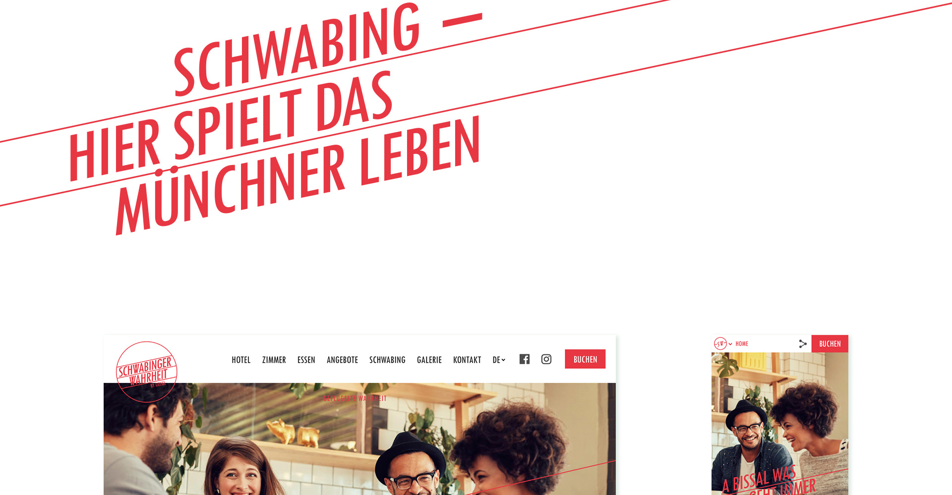 Webdesign - Schwabinger Wahrheit Hotel München - SANMIGUEL Design Agentur Webdesign - Schwabinger Wahrheit Hotel München - SANMIGUEL Design Agentur
