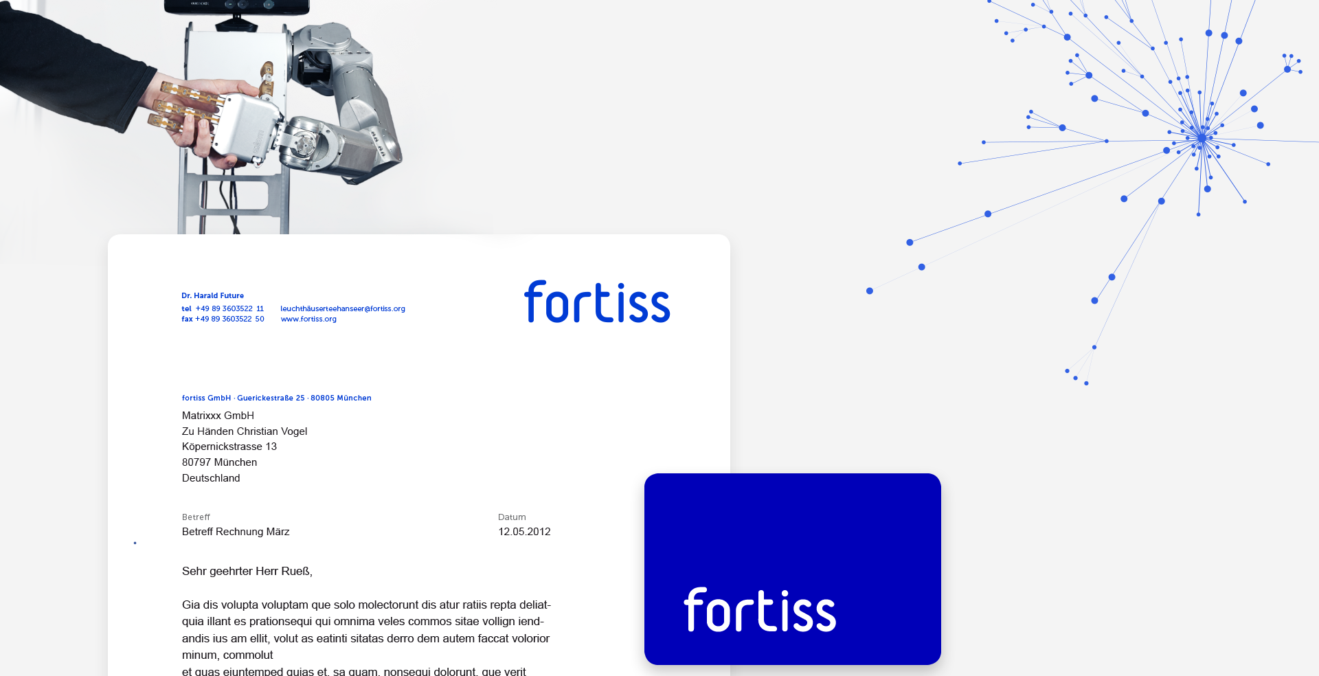 Fortiss_Sanmiguel_Branding_München_Print_Design Print Materialien Fortiss München - SANMIGUEL Design Agentur
