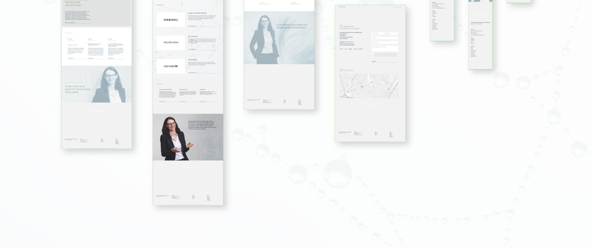 Talisman | Sanmiguel Brand Partner | Responsive Webdesign | Munich Sanmiguel talisman personal branding 25