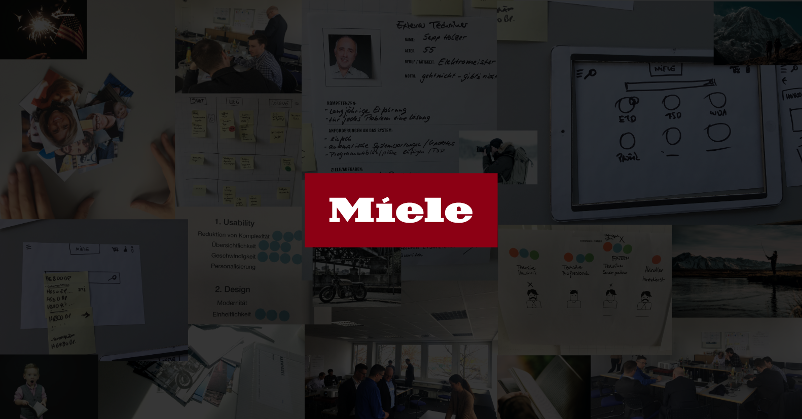 Miele logo ux workshop sanmiguel