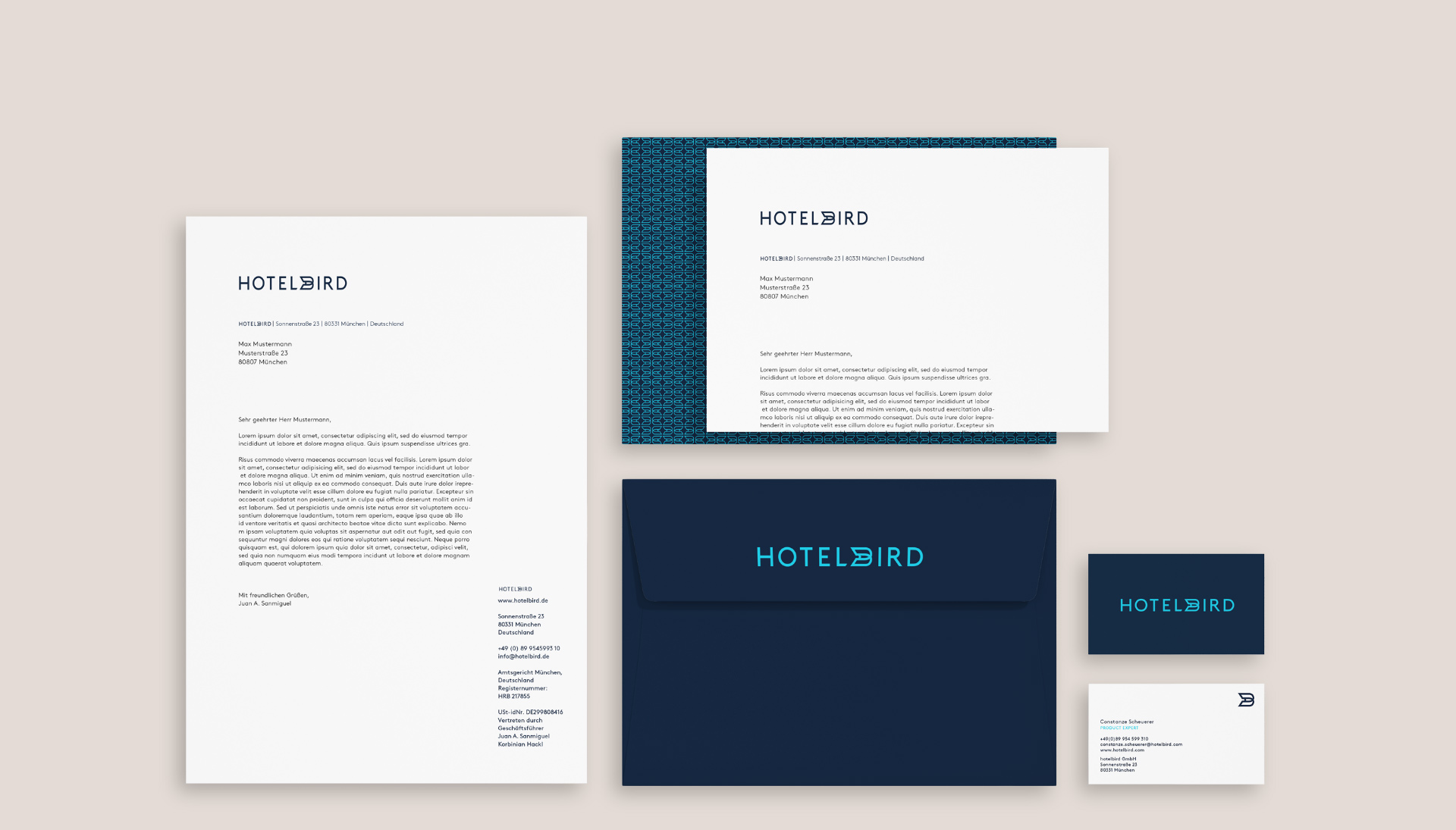 Hotelbird | Sanmiguel Brand Partner | Munich |Business equipment Hotelbird 19