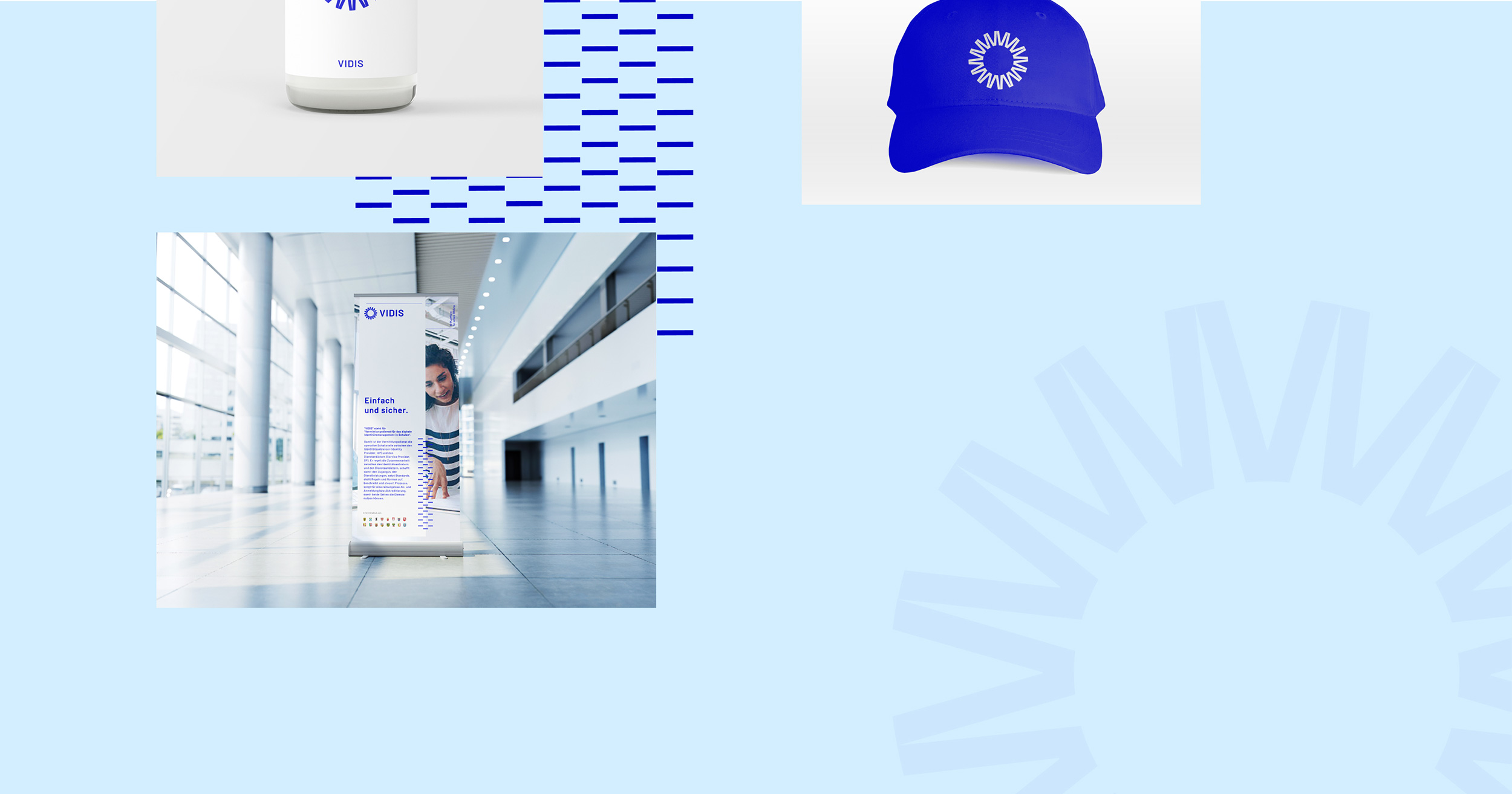 Mockups Vidis Mockup eines Roll-Ups