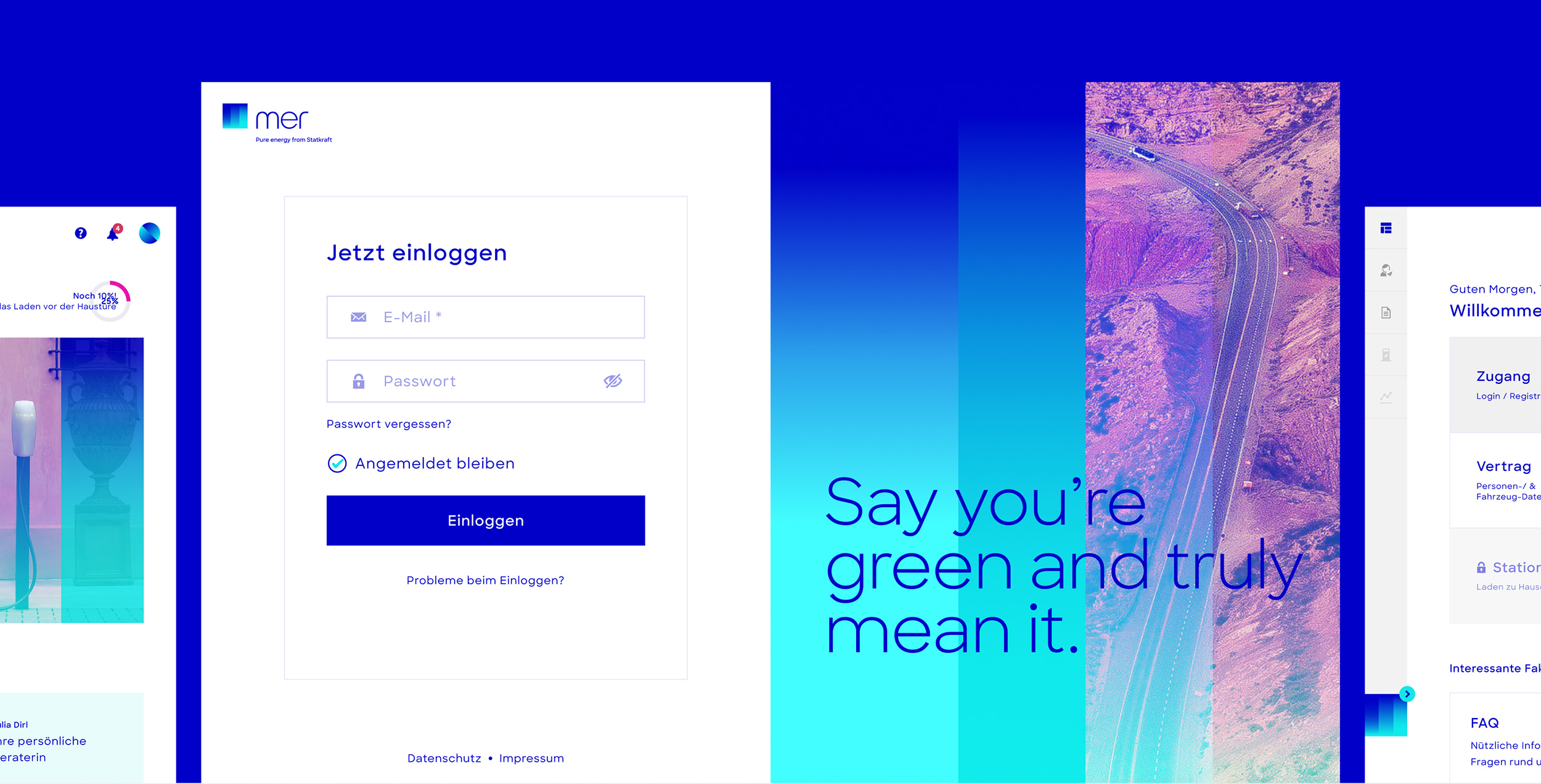 Mockup Desktop MER Mockup Anmeldemaske MER